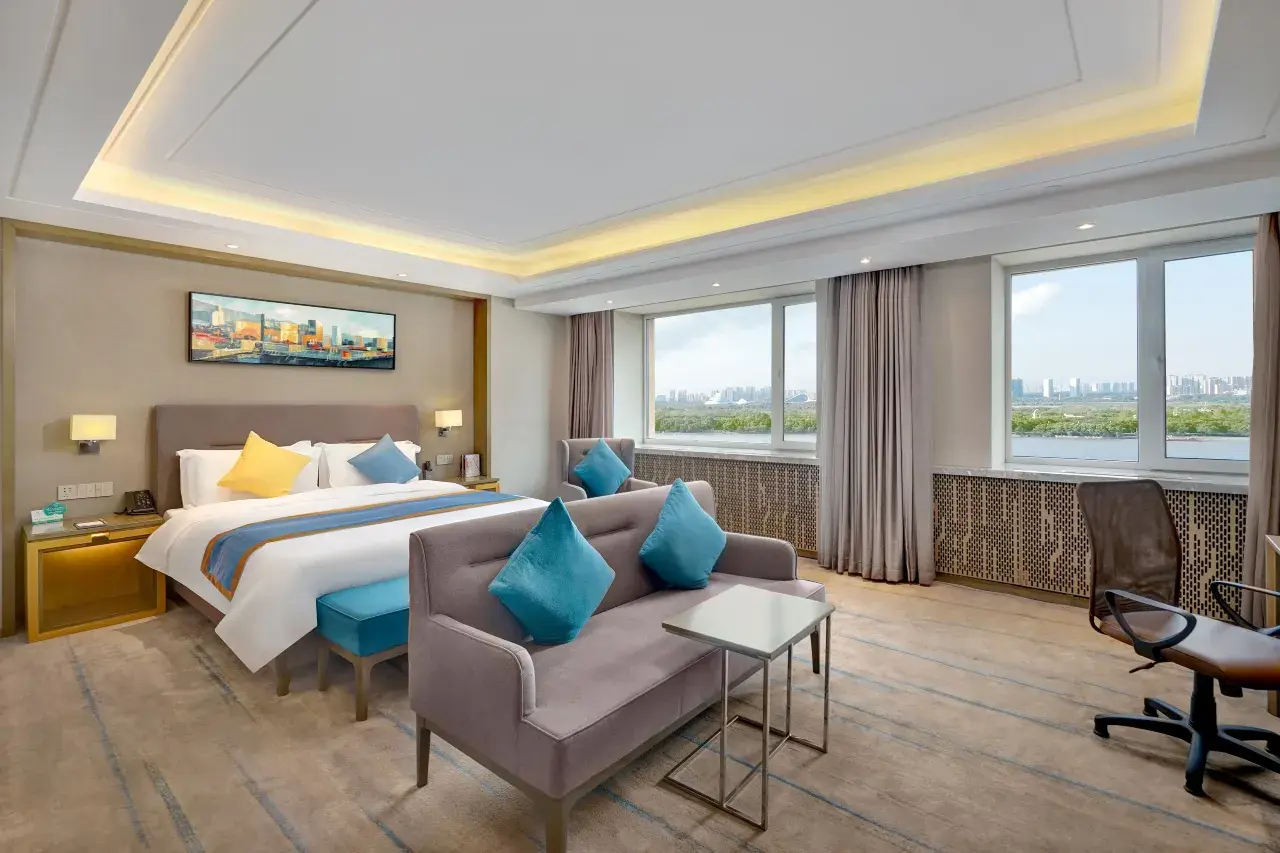 Premier Room - River-View (Double Bed) at Habsburg Hotel Harbin
